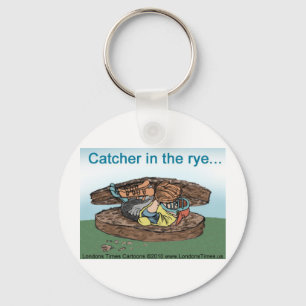 Catcher in Rye Bread Funny T - shirts Mokken Kaart Sleutelhanger