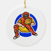 Catcher Keramisch Ornament (Achterkant)