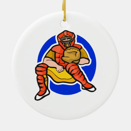 Catcher Keramisch Ornament (Achterkant)