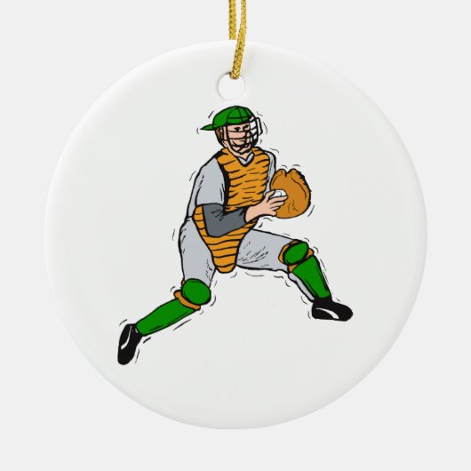 Catcher Keramisch Ornament (Voorkant)