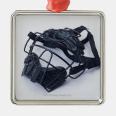 Catcher Masker Metalen Ornament (Voorkant)