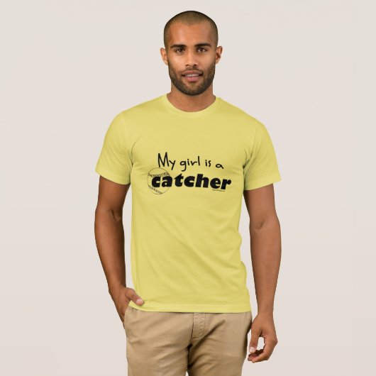 Catcher (Meisje) T-shirt (Voorkant volledig)