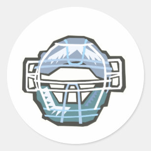 Catchers Masker Ronde Sticker