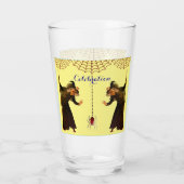 Catching Dinner Glas (Achterkant)