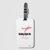 Catching Flights Bagagelabel (Voorkant (verticaal))