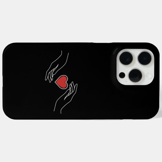 Catching Heart Case-Mate iPhone Case (Achterkant (horizontaal))