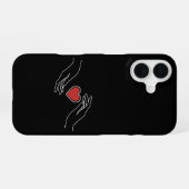 Catching Heart iPhone 16 Hoesje (Achterkant horizontaal)