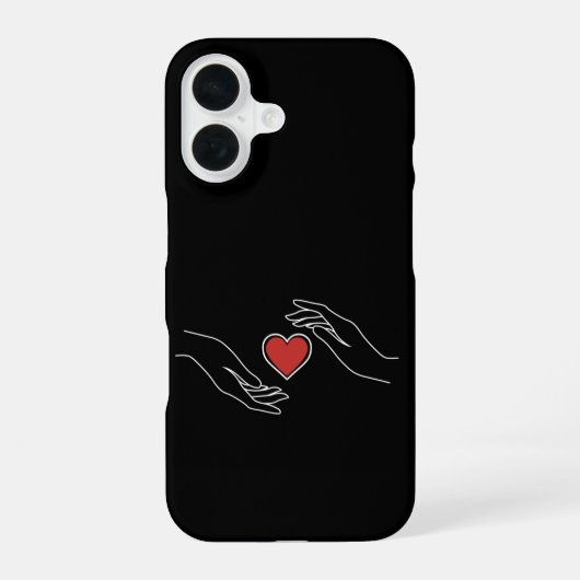 Catching Heart iPhone 16 Hoesje (Achterkant)