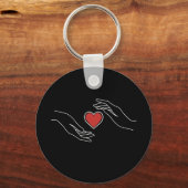 Catching Heart Sleutelhanger (Achterkant)