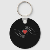 Catching Heart Sleutelhanger (Achterkant)