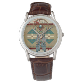 Catching Spirit Native American Horloge