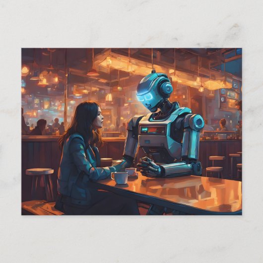 Catching Up with an Old Friend Briefkaart (Voorkant)