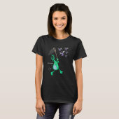 Catching Zs Geïnspireerd Bacteriën Gerelateerd Vir T-shirt (Voorkant volledig)