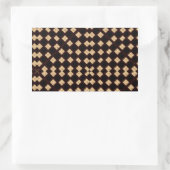 CatchUp_ Rechthoekige Sticker (Tas)