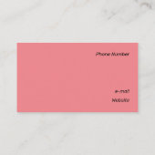 Catchy Black en White Geometric Visitekaartje (Achterkant)