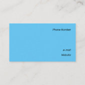 Catchy Black en White Geometric Visitekaartje (Achterkant)