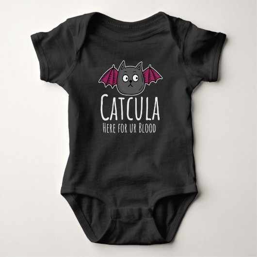 Catcula hier voor UR Parody Cat Halloween Romper (Voorkant)