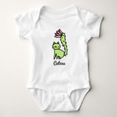 Catcus Cactus Cat Design Romper (Voorkant)