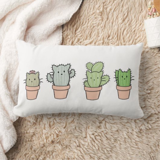 Catcus Family Cusion Kussen (Deken)