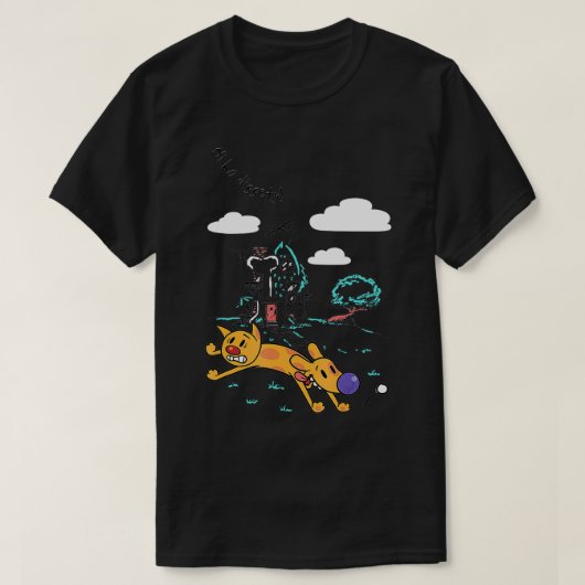 CatDog Hi Ho Diggety Doodle T-shirt (Design voorkant)