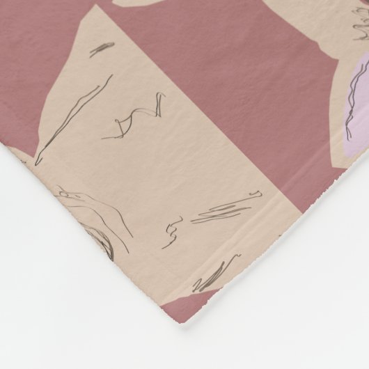 Cate dog fleece deken (Hoek)