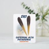 Catedral Alta Patagonia, Argentinië ski-poster (Staand voorkant)