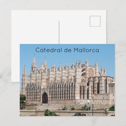 Catedral de Mallorca Briefkaart (Voorkant / Achterkant)