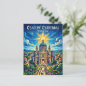 Catedral de Nuestra Señora de los Milagros de Caac Briefkaart (Staand voorkant)