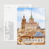 Catedral de Santa María de Mediavilla de Teruel Briefkaart (Voorkant / Achterkant)