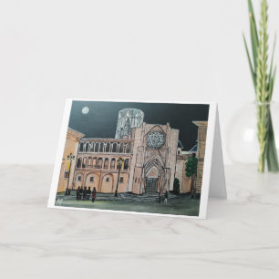 Catedral de Santa María schilderij van Alfred Fox Kaart