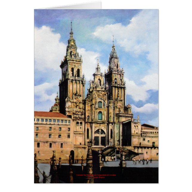 Catedral de Santiago de Compostela (A Coruña) (Voorkant)