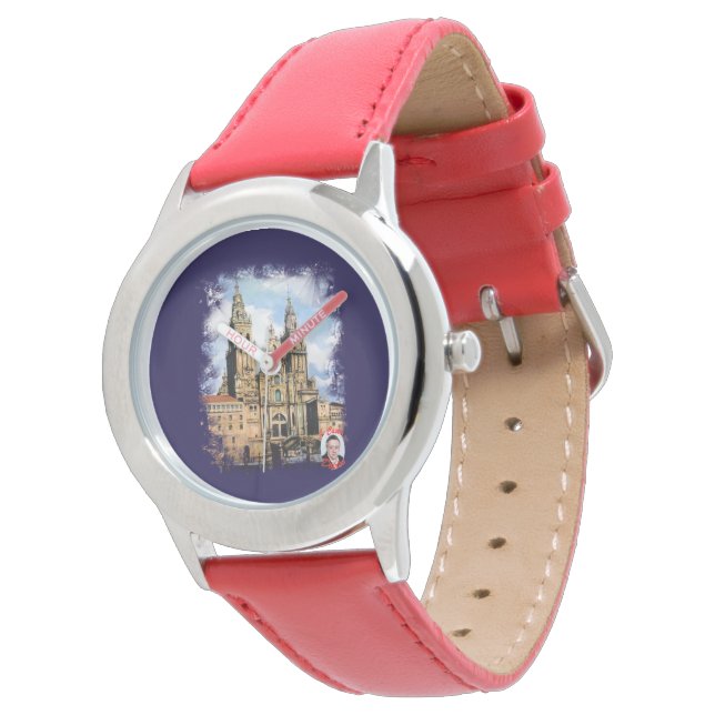 Catedral de Santiago de Compostela (A Coruña) Horloge (Gekanteld)