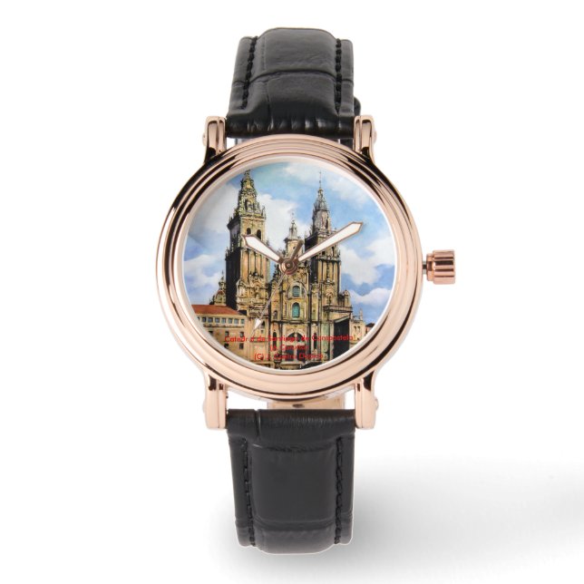 Catedral de Santiago de Compostela (A Coruña) Horloge (Voorkant)