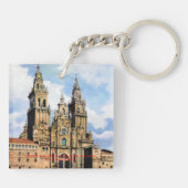 Catedral de Santiago de Compostela (A Coruña) Sleutelhanger (Achterkant)