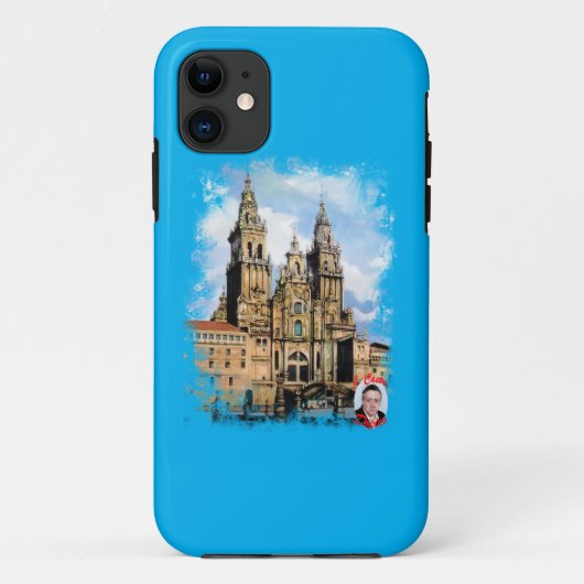 Catedral de Santiago de Compostela Case-Mate iPhone Case (Achterkant)