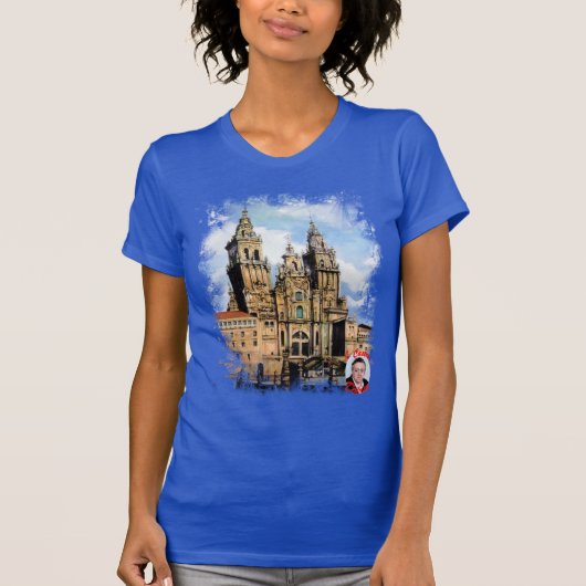 Catedral de Santiago de Compostela T-shirt (Voorkant)