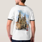 Catedral de Santiago de Compostela T-shirt (Achterkant)