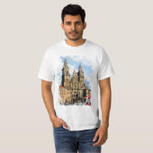 Catedral de Santiago de Compostela T-shirt (Voorkant volledig)