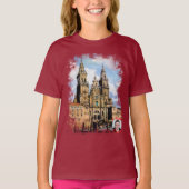 Catedral de Santiago de Compostela T-shirt (Voorkant)