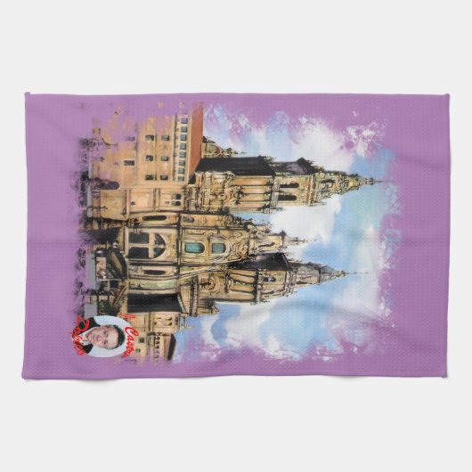 Catedral de Santiago de Compostela Theedoek (Horizontaal)