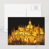 Catedral de Segovia, Espana Briefkaart (Voorkant / Achterkant)