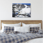 Catedral Ski Resort, Bariloche Argentina Canvas Afdruk (Insitu (Slaapkamer))