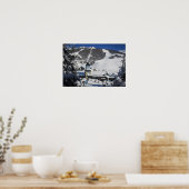 Catedral Ski Resort, Bariloche Argentina Poster (Keuken)
