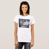 Catedral Ski Resort, Bariloche Argentina T-shirt (Voorkant volledig)