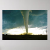 Categorie F5 Tornado nadert Elie Manitoba Poster (Voorkant)