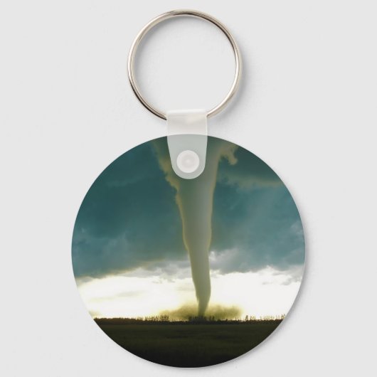 Categorie F5 Tornado nadert Elie Manitoba Sleutelhanger (Voorkant)
