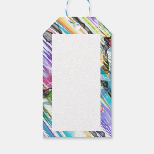 CATEGORIE FIVEERT ABSTRACT KUNSTONTWERP CADEAULABEL (Voorkant)