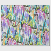 CATEGORIE FIVEERT ABSTRACT KUNSTONTWERP CADEAUPAPIER (Vlak)