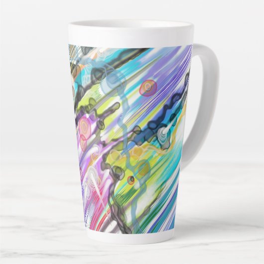 CATEGORIE FIVEERT ABSTRACT KUNSTONTWERP LATTE MOK (Rechterhoek)
