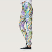 CATEGORIE FIVEERT ABSTRACT KUNSTONTWERP LEGGINGS (Links)